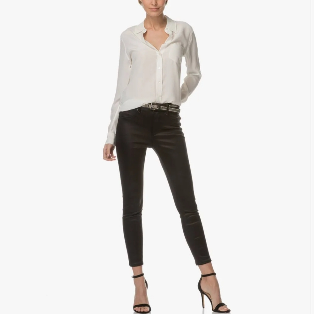 RAG & BONE High Rise Ankle Skinny Pants